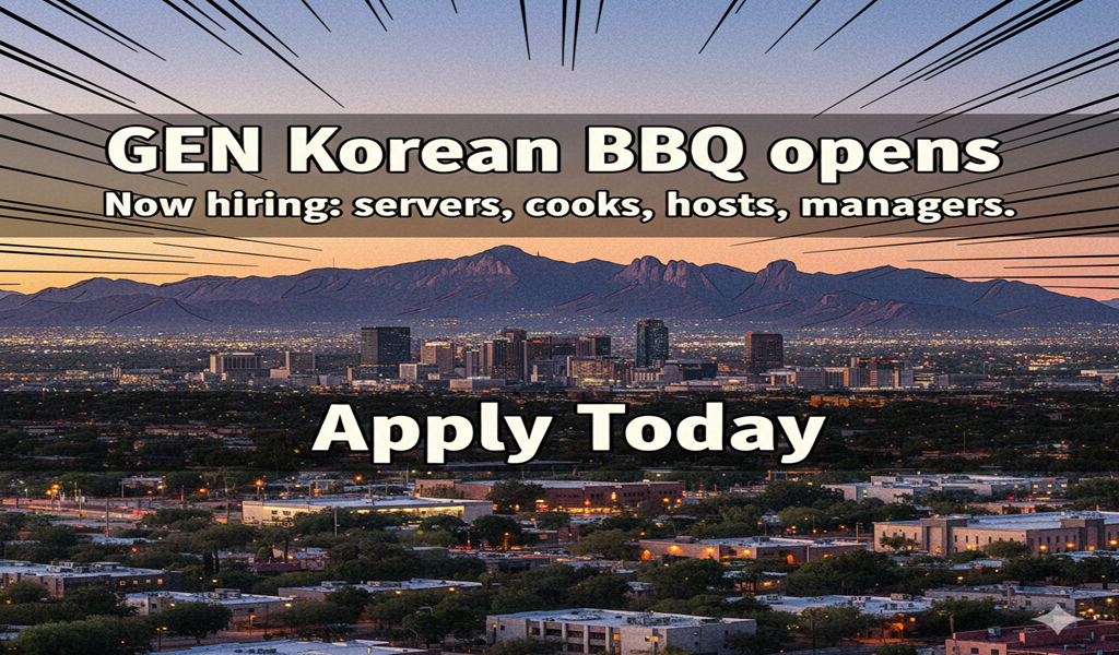 Gen Korean BBQ Opens First Tucson Location