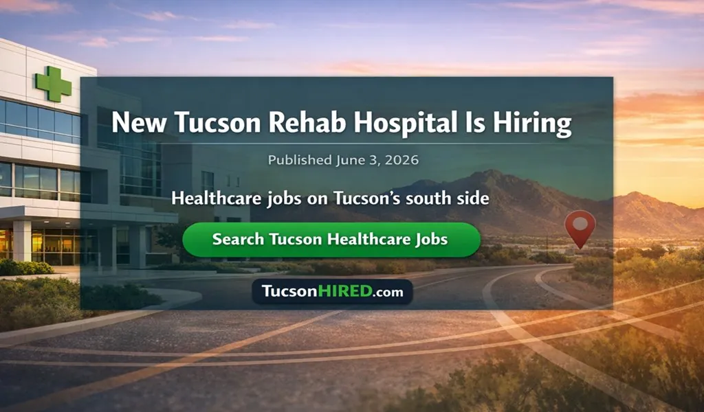 Tucson Rehabilitation Hospital Is Open and Hiring Rehab Professionals at the Bridges