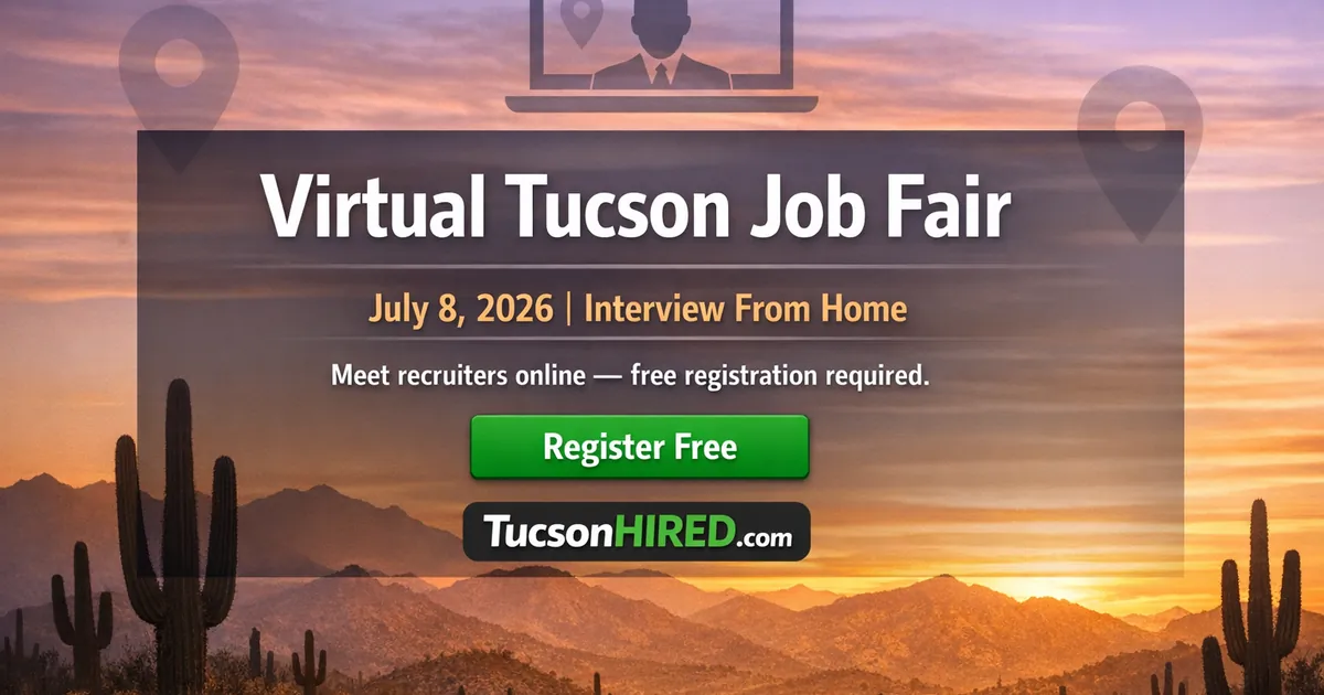 DiversityX Tucson Virtual Job Fair: Interview From Home July 8, 2026