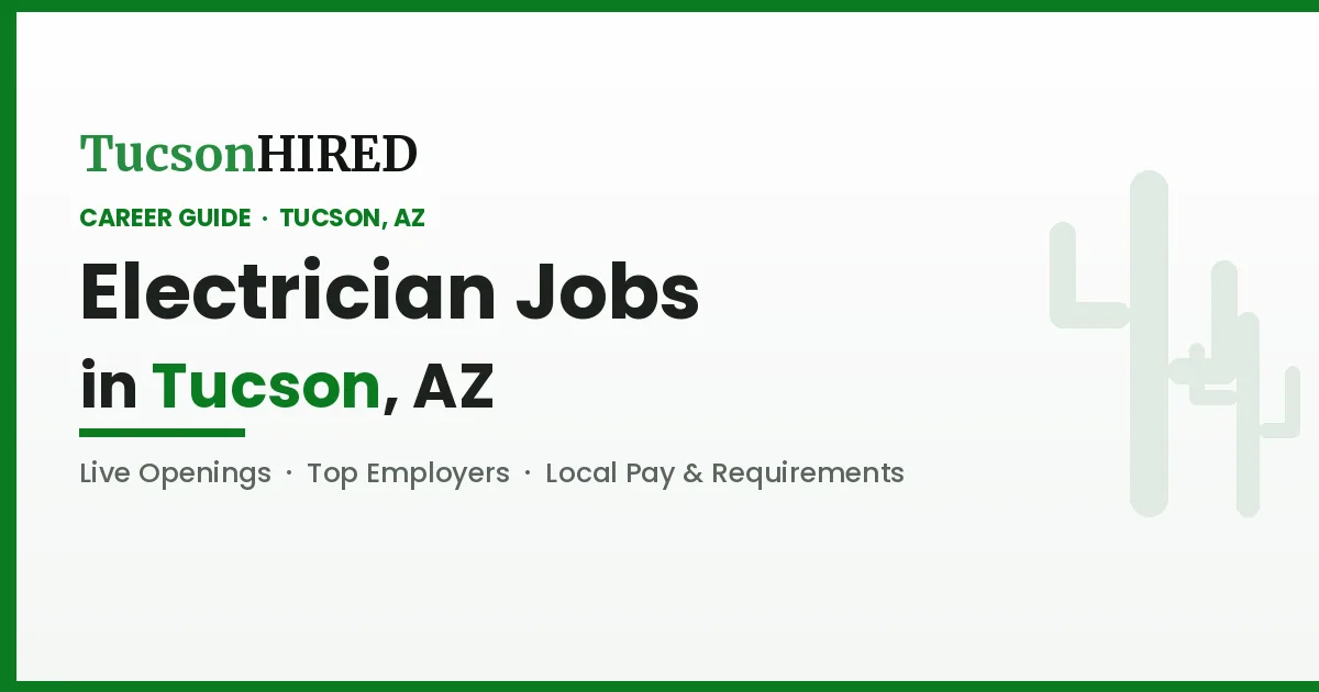 Electrician and Electrical Trades Careers