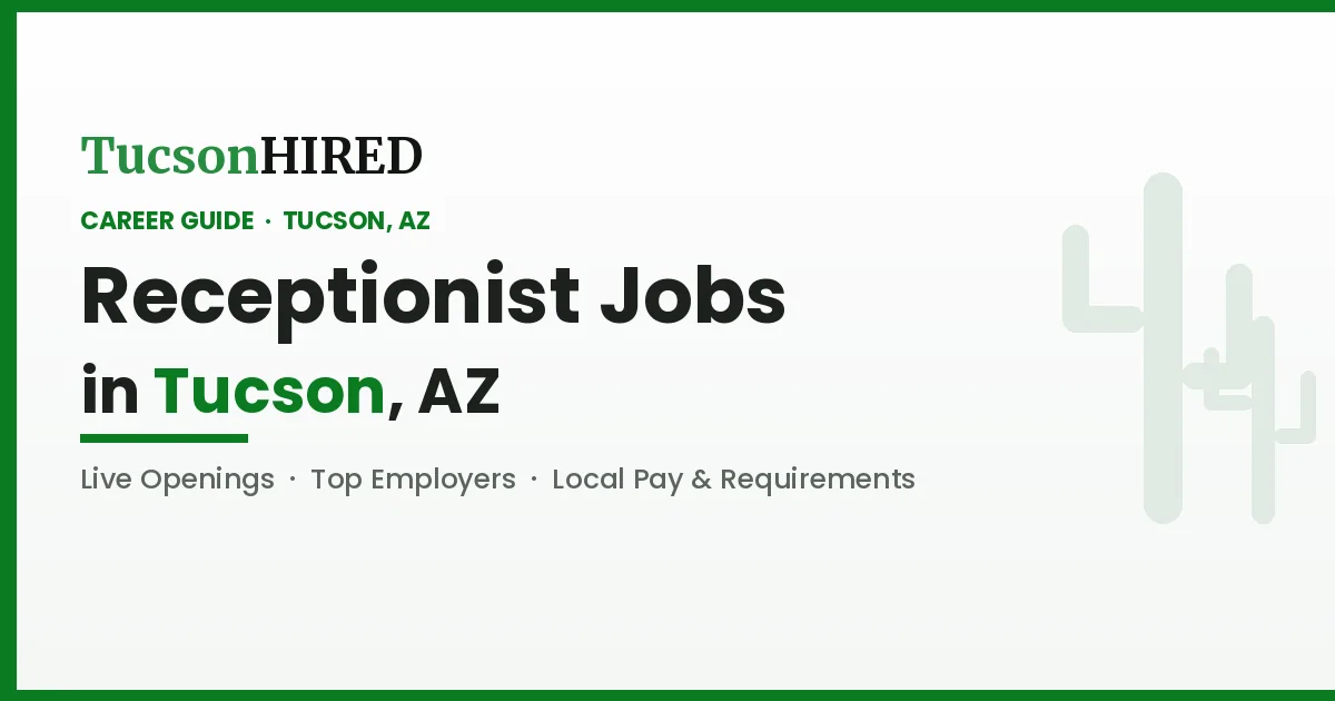 Receptionist Careers