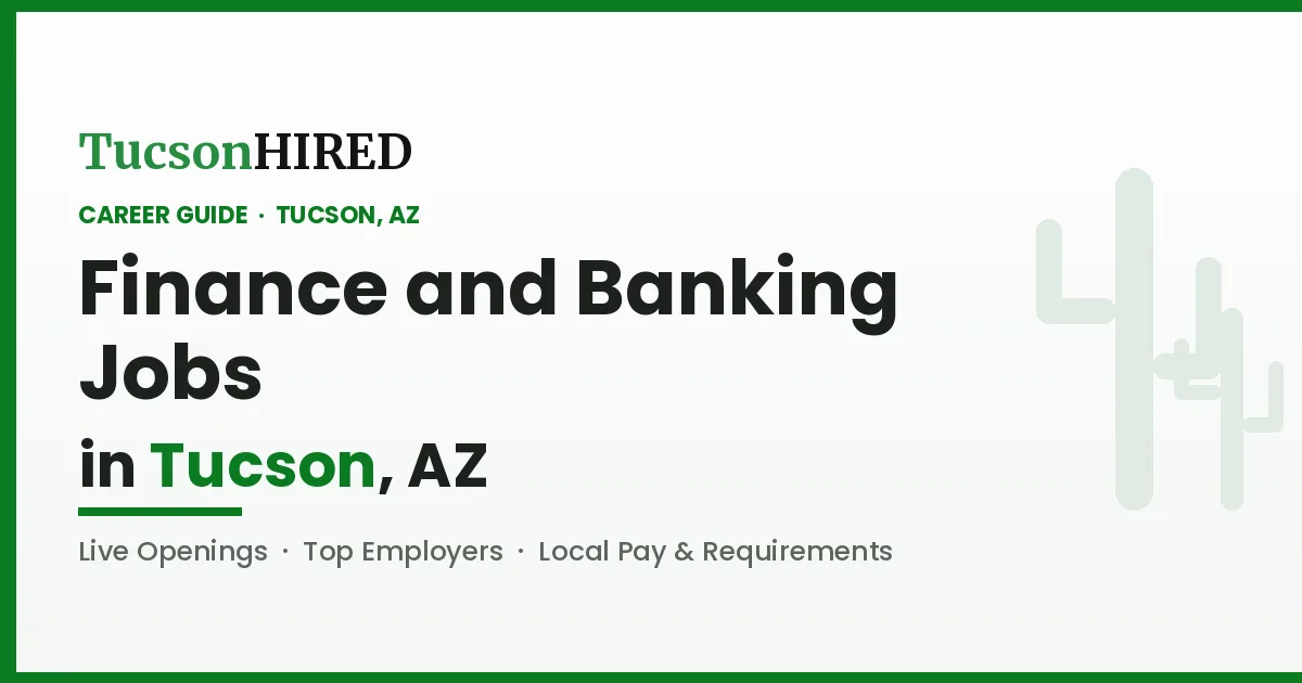 Finance and Banking Careers