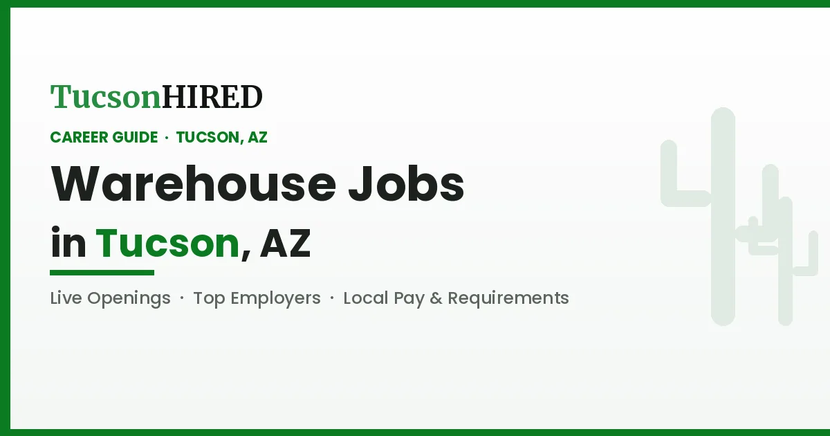 Warehouse Careers