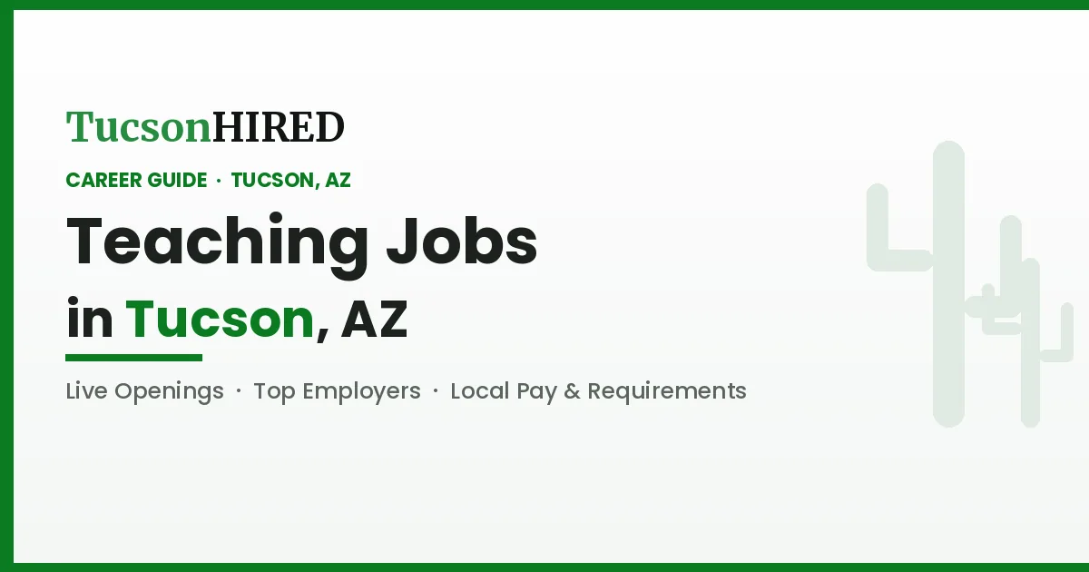 Education and Teaching Careers